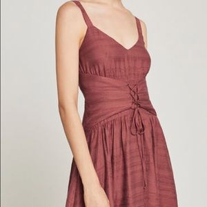 Beautiful asymmetrical red dress